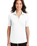 242 L5200 Port Authority Ladies Silk Touch Interlo in White