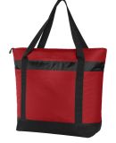 242 BG527 Port Authority Large Tote Cooler in Chili red/blk