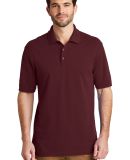 242 K8000 Port Authority EZCotton Polo in Maroon