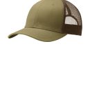 242 C112 Port Authority Snapback Trucker Cap in True khaki/cof