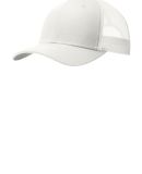 242 C112 Port Authority Snapback Trucker Cap in White