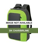 242 BG201 Port Authority® Computer Daypack Dk Char/BrLime