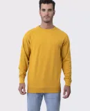 Cotton Heritage M2430 French Terry Crew Pullover Mustard