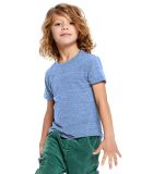 Toddler Tri-Blend Crewneck T-Shirt in Tri blue