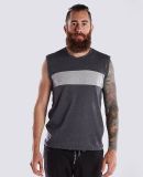 US Blanks US3022/Men's Your Logo HereMuscle Tee Vintage Black/Smoke