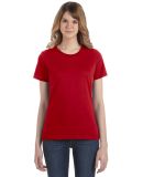 Anvil 880 by Gildan Women's Lightweight T-Shirt in True red