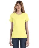 Anvil 880 by Gildan Women's Lightweight T-Shirt in Spring yellow