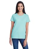 Anvil 880 by Gildan Women's Lightweight T-Shirt in Teal ice