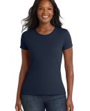 Anvil 880 by Gildan Women's Lightweight T-Shirt in Navy