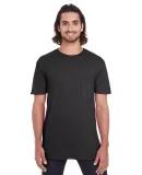 ANVIL 983 Lightweight Pocket T-Shirt in Smoke