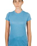 0240 Tultex Ladies Ultra Blend Tee  in Heather athletic blue