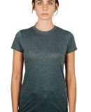 0240 Tultex Ladies Ultra Blend Tee  in Heather charcoal