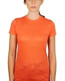 0240 Tultex Ladies Ultra Blend Tee  in Heather orange