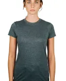 0240 Tultex Ladies Ultra Blend Tee  in Heather charcoal