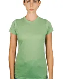 0240 Tultex Ladies Ultra Blend Tee  in Heather green