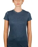 0240 Tultex Ladies Ultra Blend Tee  in Heather navy