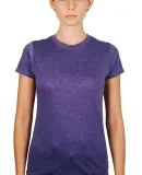 0240 Tultex Ladies Ultra Blend Tee  in Heather purple