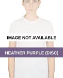 0240 Tultex Ladies Ultra Blend Tee  Heather Purple (Disc)