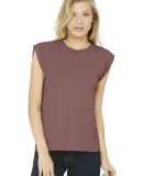 Bella Canvas 8804 Women's Flowy Muscle Tank with R MAUVE