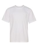 52 482Y Cool Dri Youth Performance Short Sleeve T- White