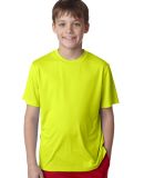 52 482Y Cool Dri Youth Performance Short Sleeve T- Safety Green