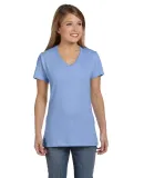 S04V Nano-T Women's V-Neck T-Shirt Light Blue