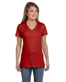 S04V Nano-T Women's V-Neck T-Shirt Deep Red