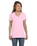 S04V Nano-T Women's V-Neck T-Shirt Pale Pink