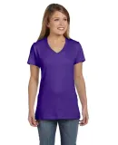 S04V Nano-T Women's V-Neck T-Shirt Purple