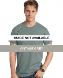 Hanes 498P Nano-T Pocket T-Shirt Vintage Grey