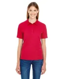 52 035P Women's X-Temp Pique Sport Shirt with Fres Deep Red