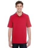 055P X-Temp Pique Sport Shirt with Fresh IQ Deep Red