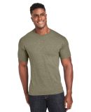 Hanes 42TB X-Temp Triblend T-Shirt with Fresh IQ o Oregano Heather