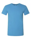 BB401W 50/50 T-Shirt NEON HTHR BLUE