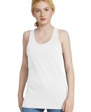 2408W Fine Jersey Tank in White