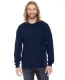 2007W Fine Jersey Long Sleeve T-Shirt in Navy