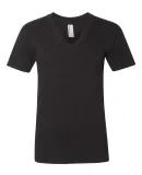 2456W Fine Jersey V-Neck T-Shirt BLACK