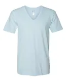 2456W Fine Jersey V-Neck T-Shirt LIGHT BLUE