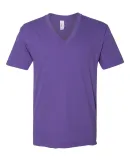 2456W Fine Jersey V-Neck T-Shirt PURPLE