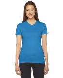 2102W Women's Fine Jersey T-Shirt in Teal