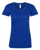 BB301W Ladies' Poly-Cotton Short-Sleeve Crewneck in Lapis