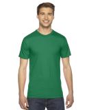 American Apparel 2001 Fine Jersey T-Shirt in Kelly green