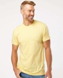 American Apparel 2001 Fine Jersey T-Shirt in Lemon
