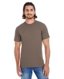 2001ORW Adult Organic Fine Jersey Classic T-Shirt WALNUT