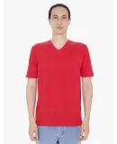 24321W Unisex Fine Jersey Short Sleeve Classic V-N Red