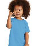 Port & Company CAR54T Toddler Core Cotton Tee in Aquatic blue