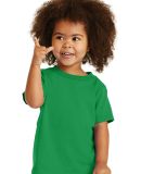 Port & Company CAR54T Toddler Core Cotton Tee in Clover green