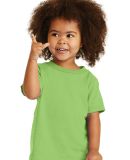 Port & Company CAR54T Toddler Core Cotton Tee in Lime