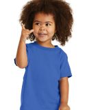 Port & Company CAR54T Toddler Core Cotton Tee in Royal