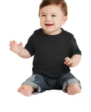 244 CAR54I Port & Company Infant Core Cotton Tee Jet Black